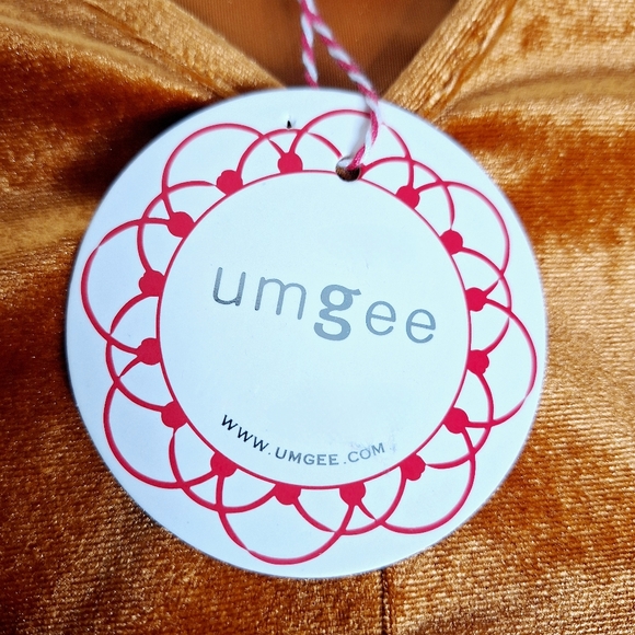 NWT Umgee brand " The Bohemian in Orange Velour" tunic shirt size Large. - Picture 9 of 9